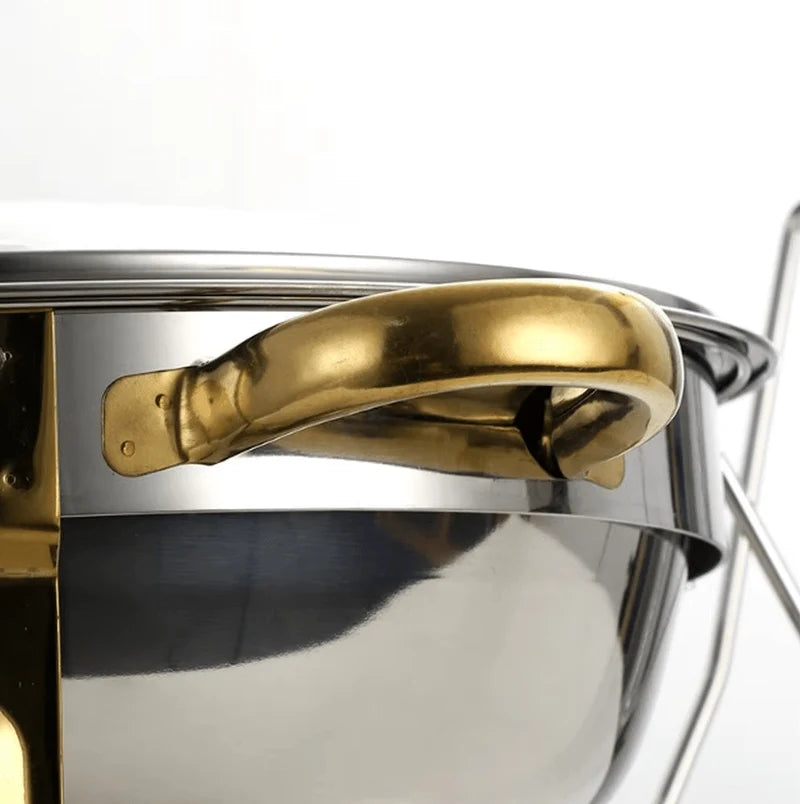5L Luxury Stainless Steel Gold Buffet Chafing Dish