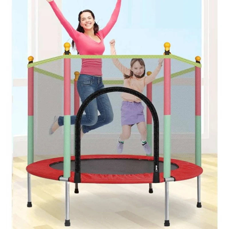 1.4m Kids Trampoline with Safety Net