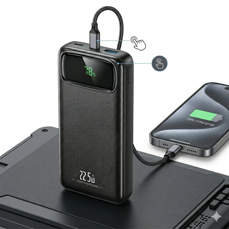 10000mAh 22.5W Fast Charge Power Bank