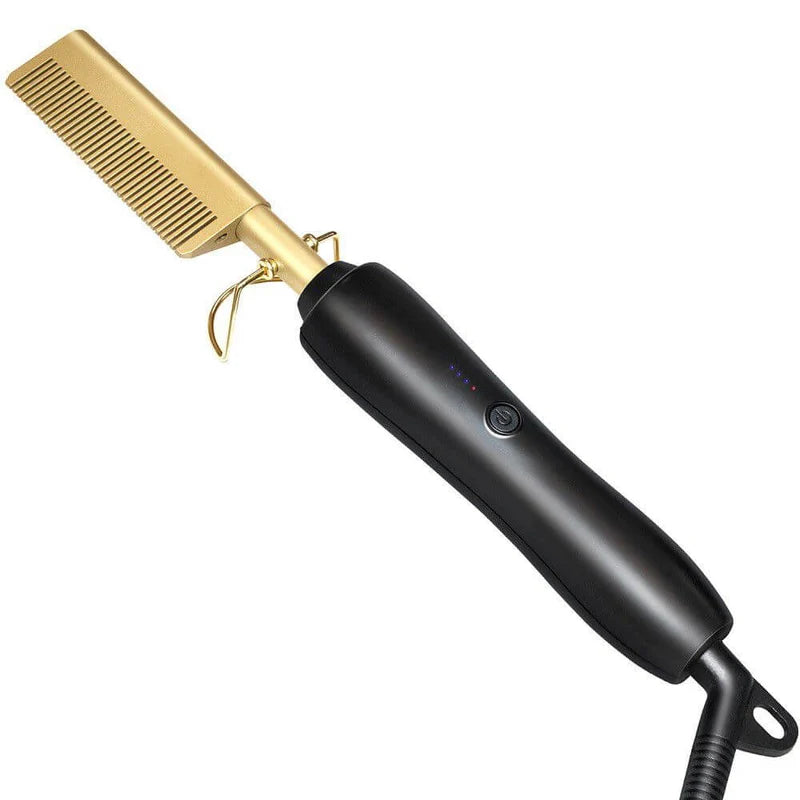 2-in-1 Heated Styling Comb & Straightener