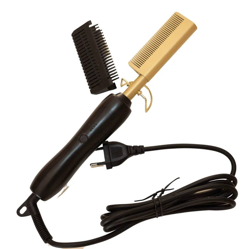 2-in-1 Heated Styling Comb & Straightener