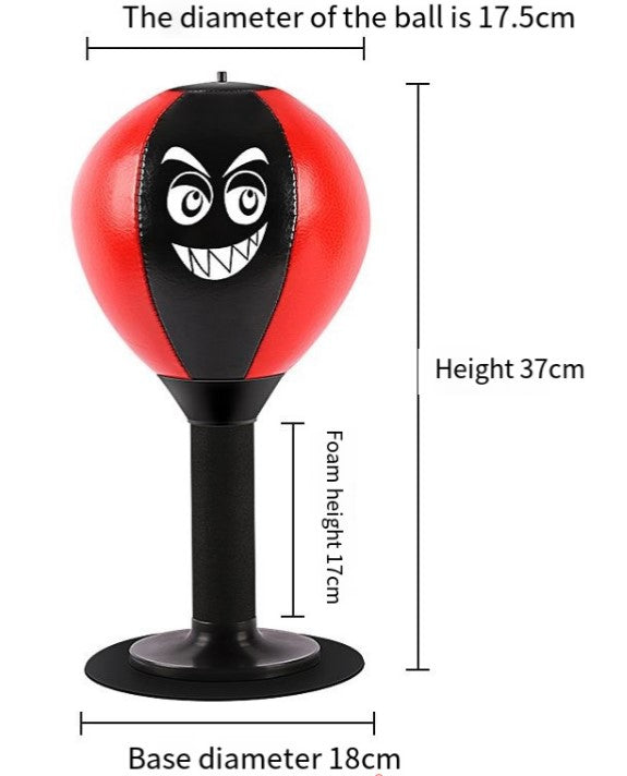 Table Boxing Speed Ball Adult Release Ball Decompression Tool Decompression Release Boxing Speed Ball - Black