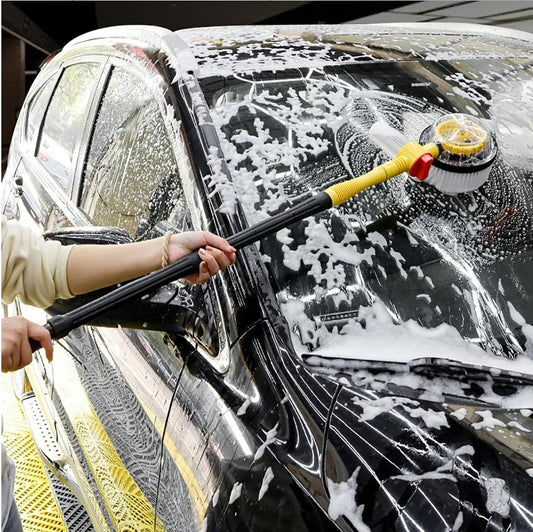 Long Handle Automatic Foaming Car Wash Brush Chenille Microfibre Mop | Zamiya South Africa