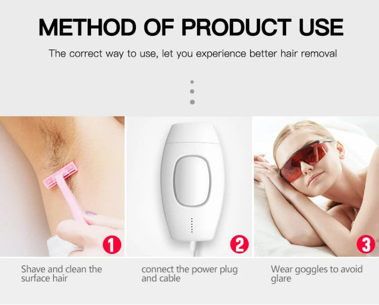 IPL Laser Hair Removal - White