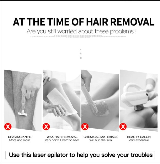 IPL Laser Hair Removal - White