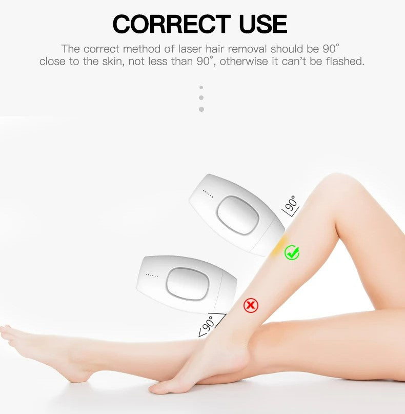 IPL Laser Hair Removal - White