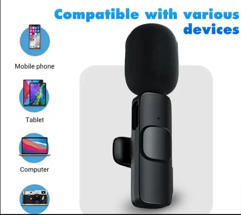Lavalier Microphone System Type C Wireless