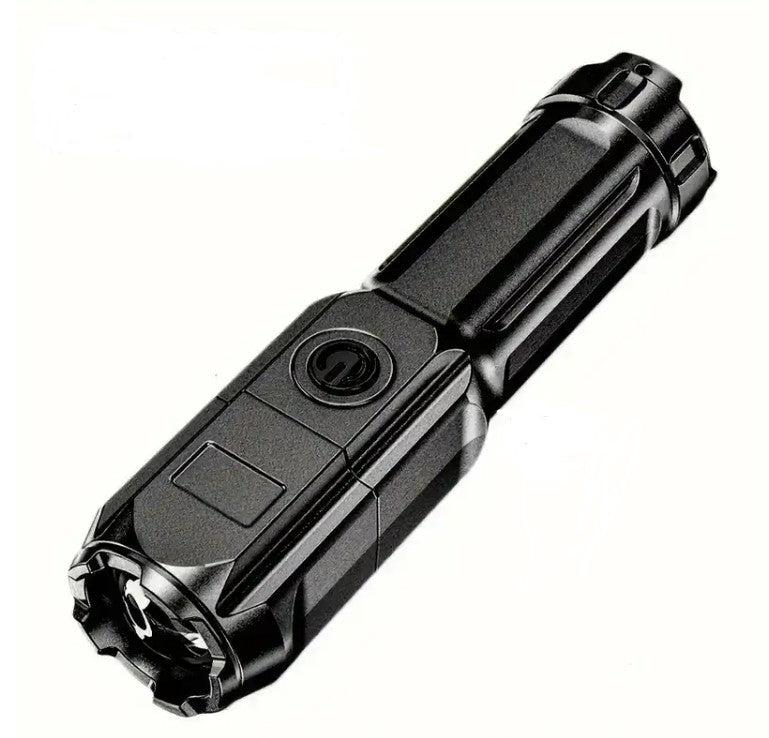 UV Flashlight UV395NM Rechargeable Torch 3 Modes
