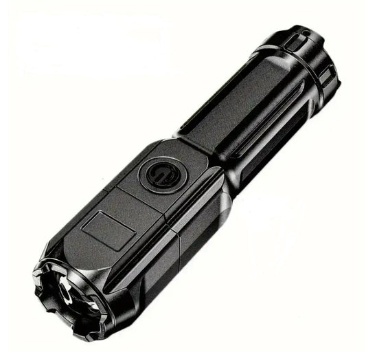 UV Flashlight UV395NM Rechargeable Torch 3 Modes