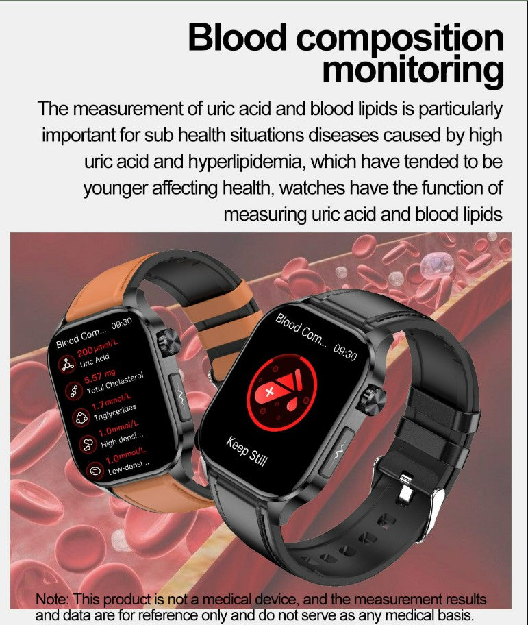 New ET580 Smartwatch - Red