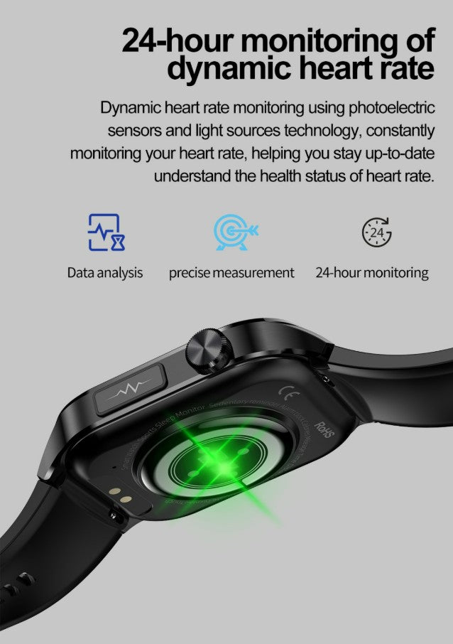 New ET580 Smartwatch - Black