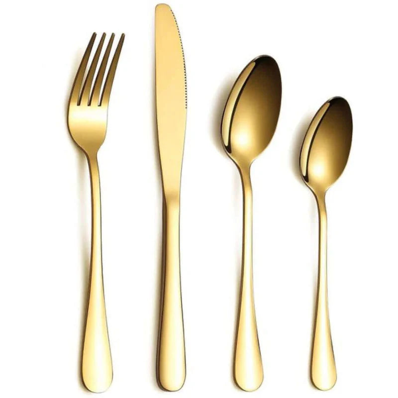 24 Piece Stainless Steel Cutlery Set