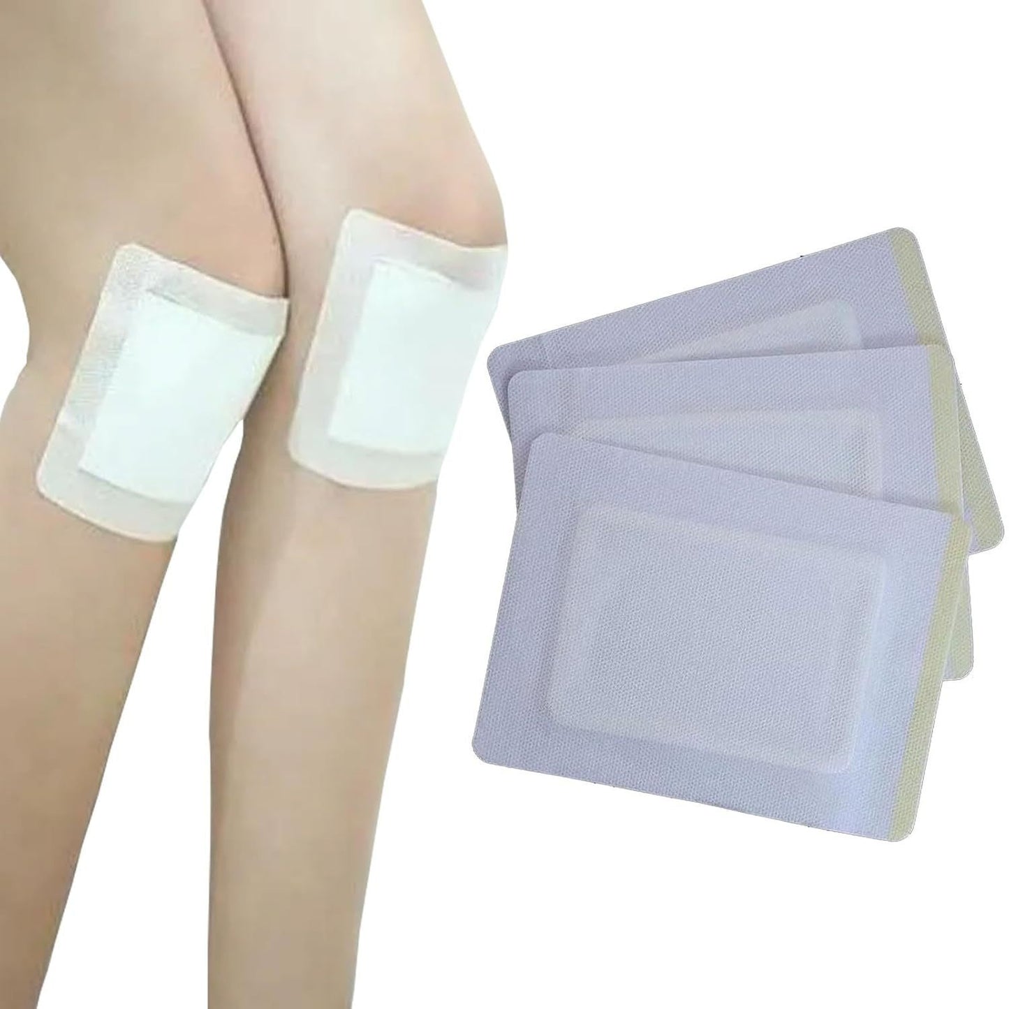 Disposable self-adhesive castor oil patch