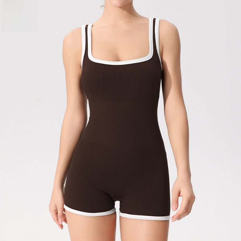 Women Seamless Yoga Bodysuit