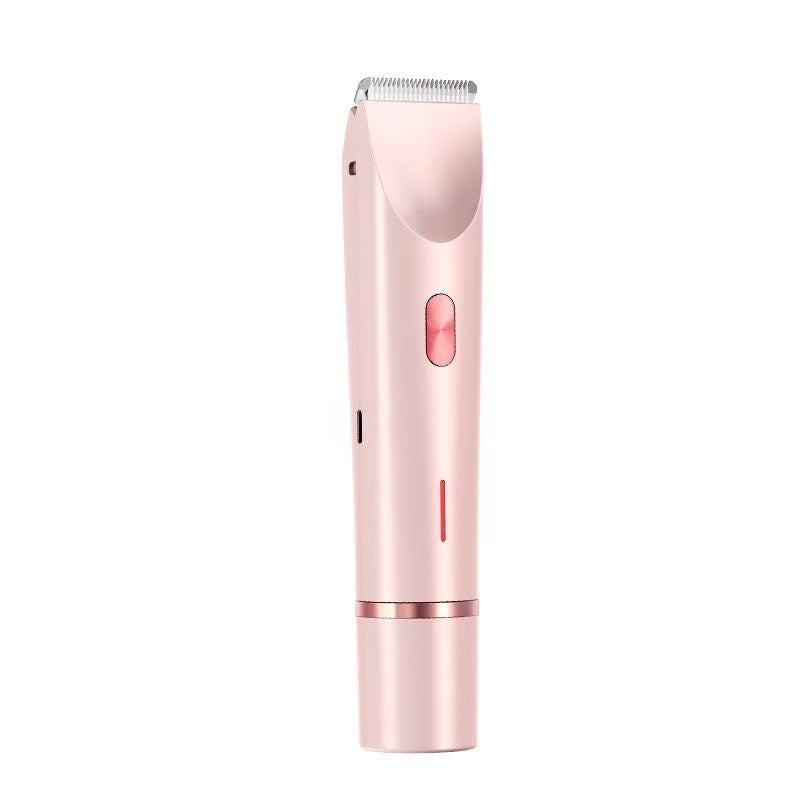 Dual-Head Electric Hair Remover for Women Body Trimmer USB Rechargeable