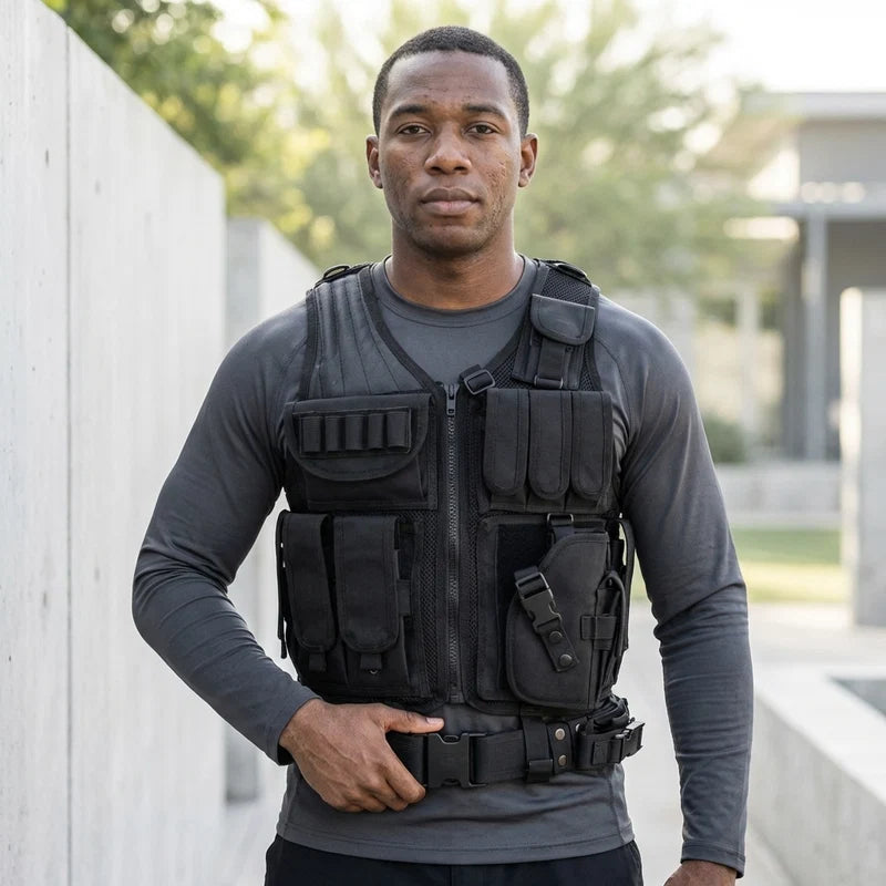 Multi-Function Nylon Field Adventure Vest