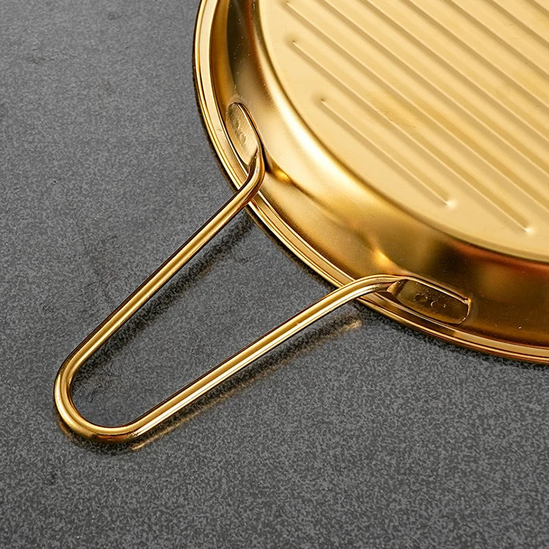 Multi-Purpose Stainless Steel Serving & Cooking Tray