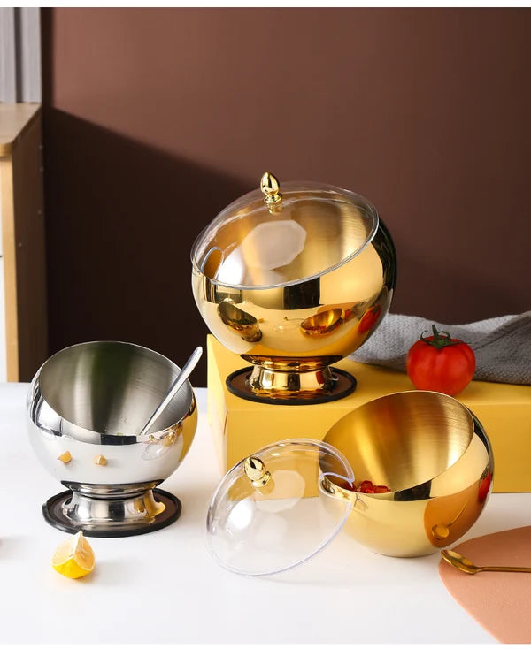 Premium Stainless Steel Buffet Serving Bowl 14 cm