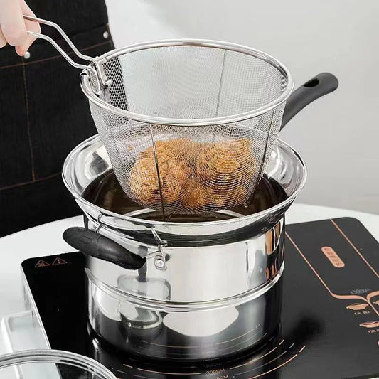 Stainless Steel Noodle Pot with Strainer Stockpot