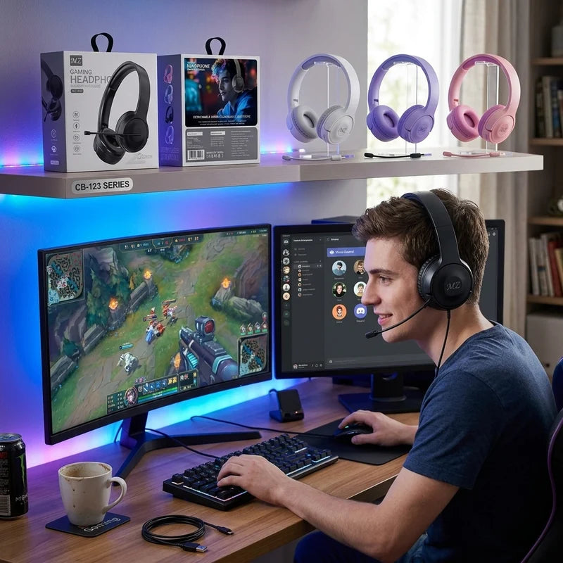 Wireless Noise Cancelling Over-Ear Headphones