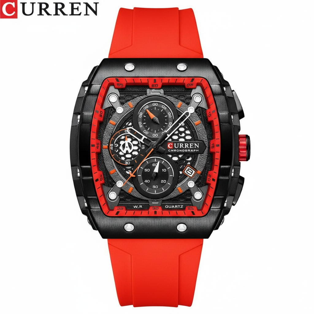 CURREN Watch - Red