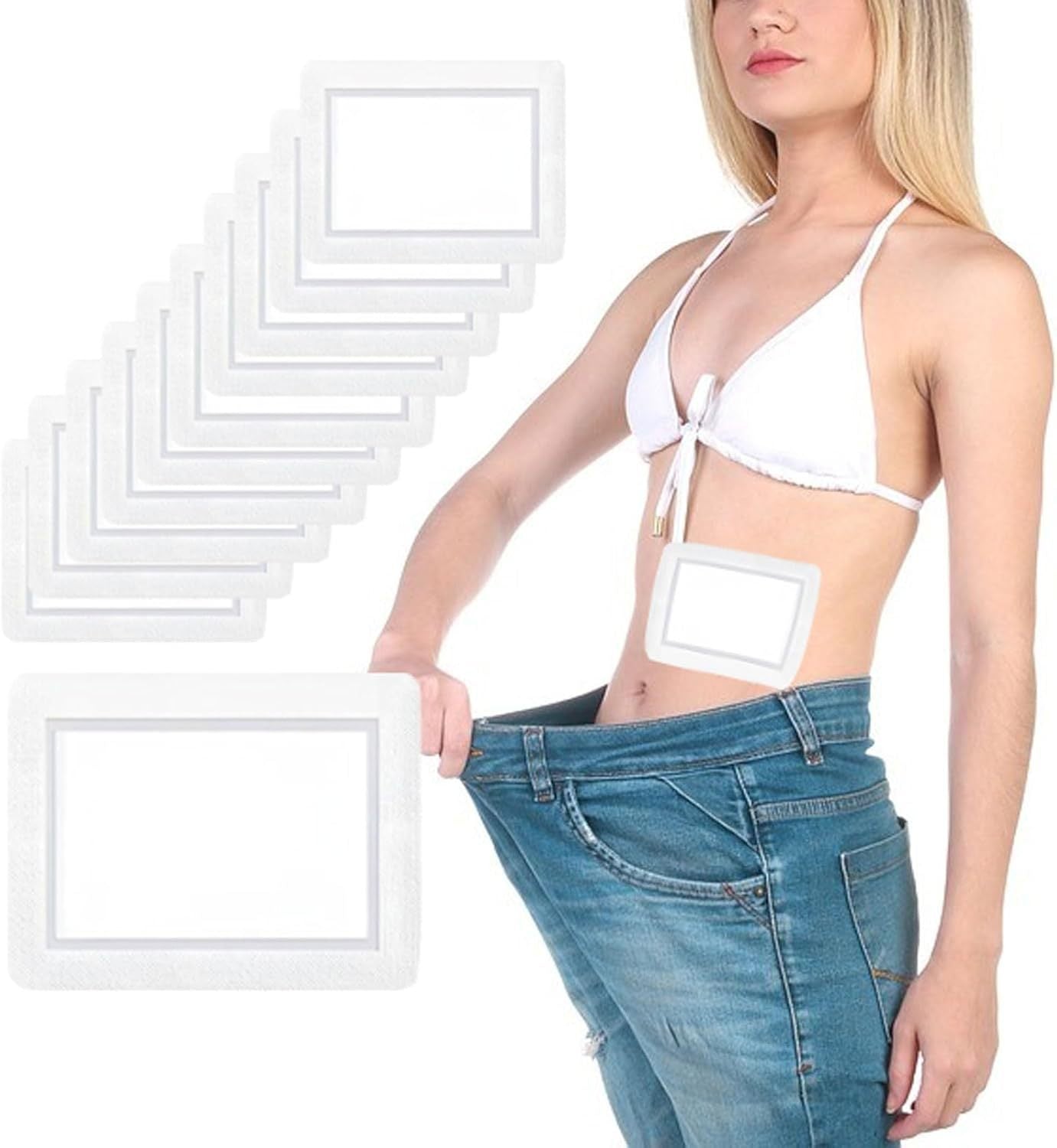 Disposable self-adhesive castor oil patch