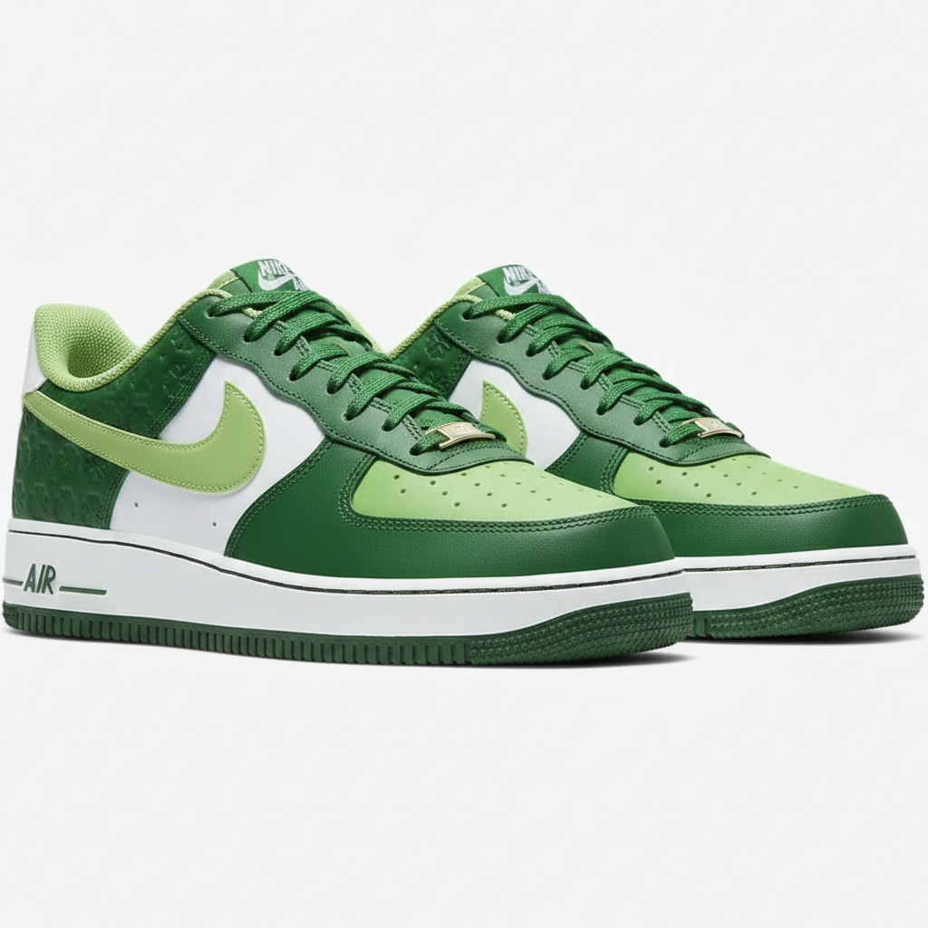 Nike Air Force 1 St. Patrick's Day - Green/White