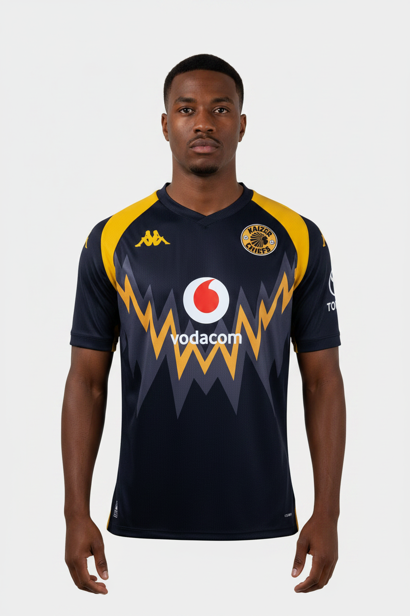 Kaizer Chiefs 2026/27 Away Jersey - on model