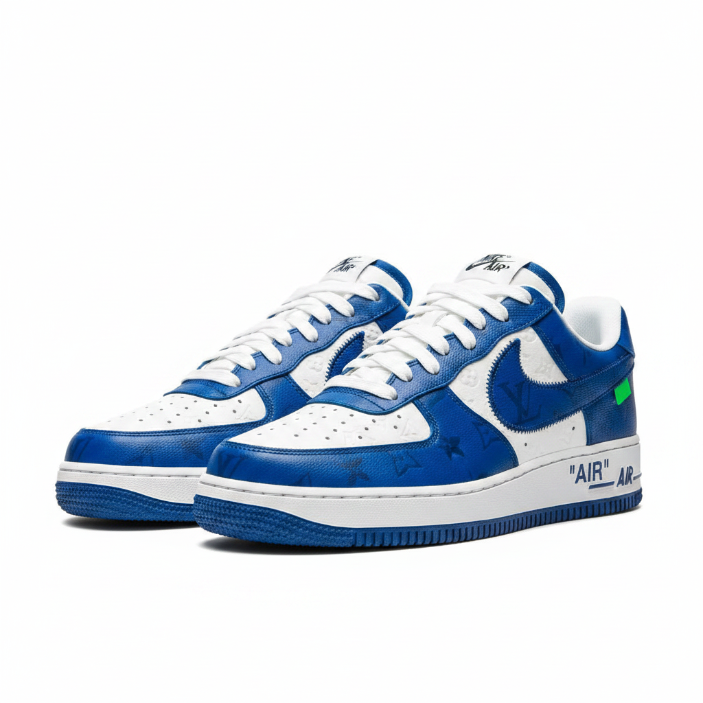 Louis Vuitton x Nike Air Force 1 - Blue