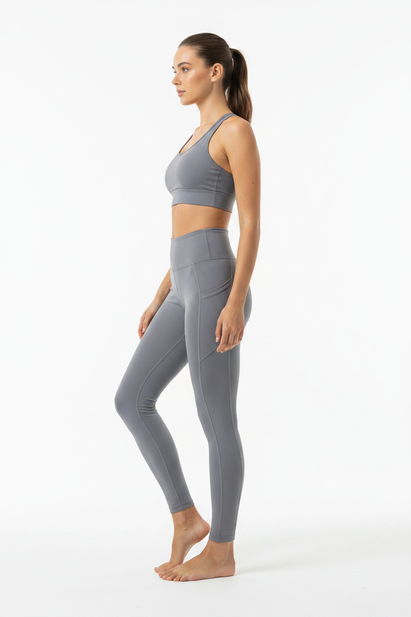Elite Power Leggings - Grey