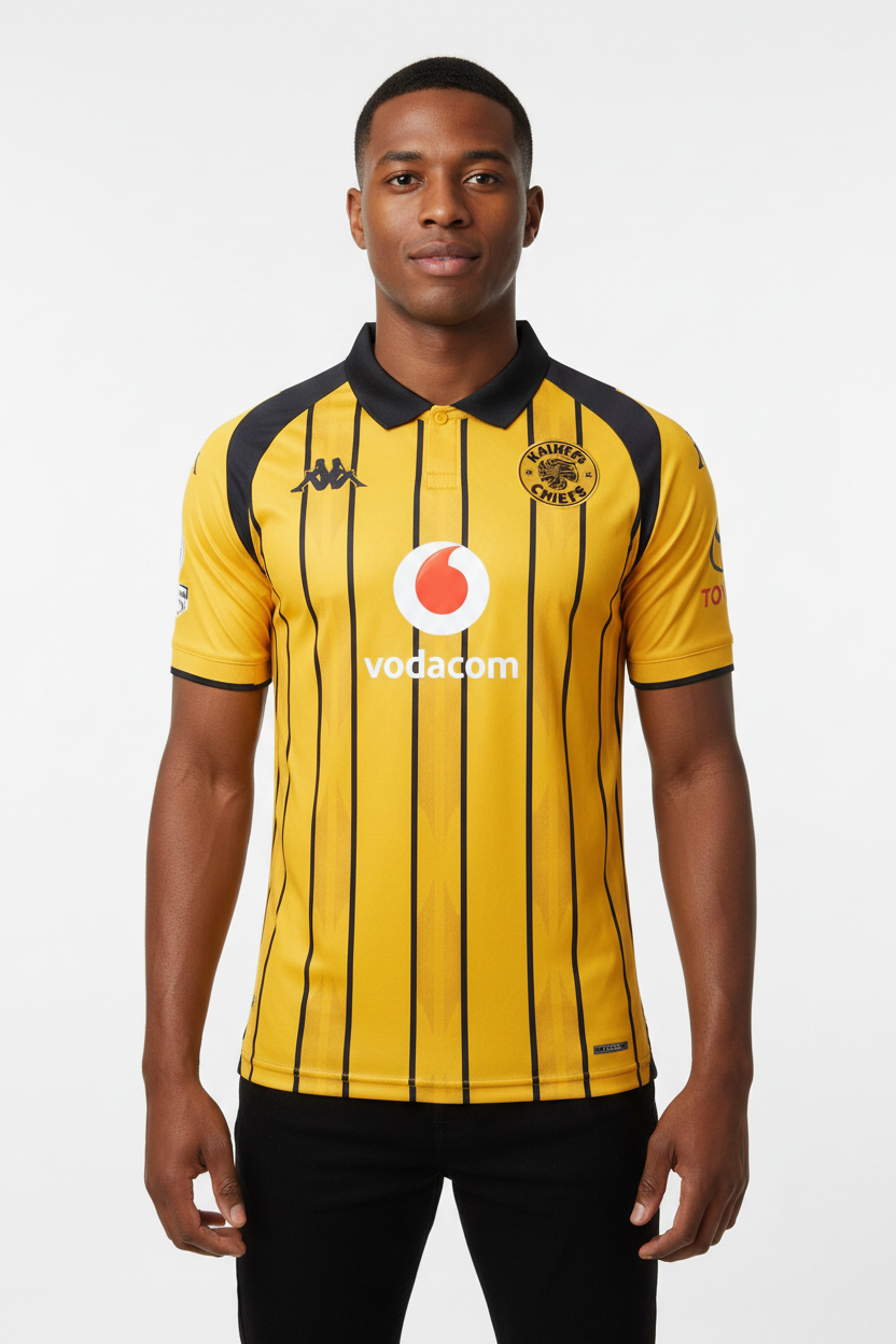 Kaizer Chiefs 2026/27 Home Jersey - on model