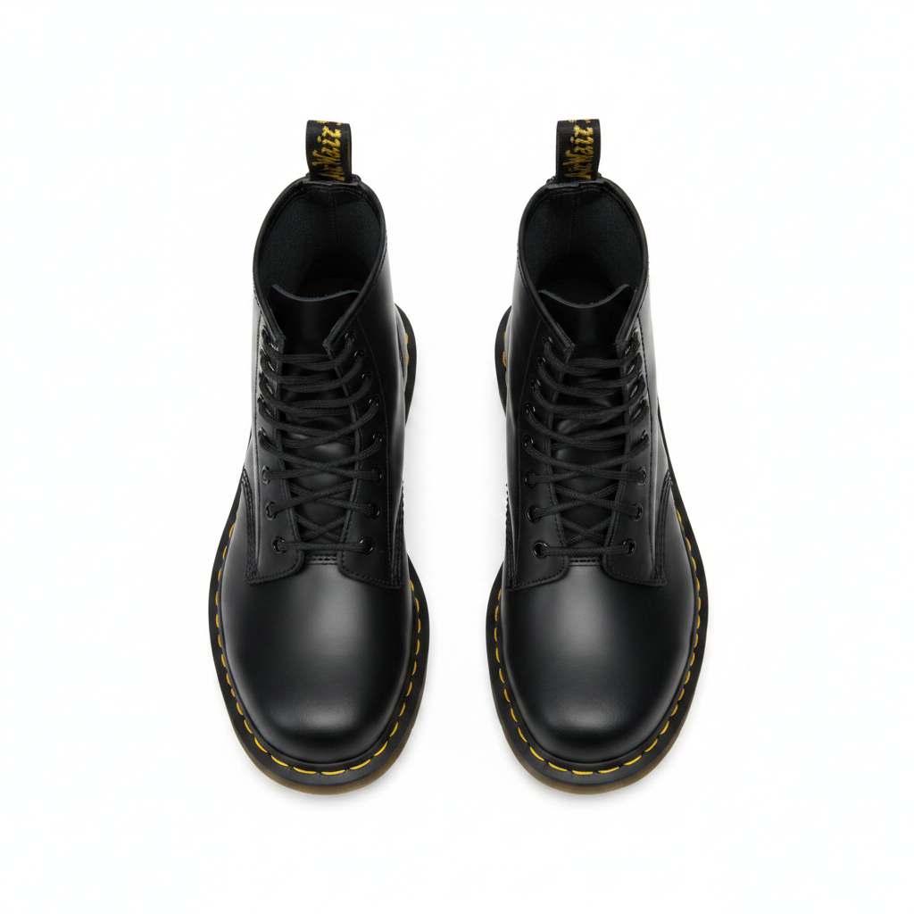 Dr. Martens 1460 - Black Flat Lay