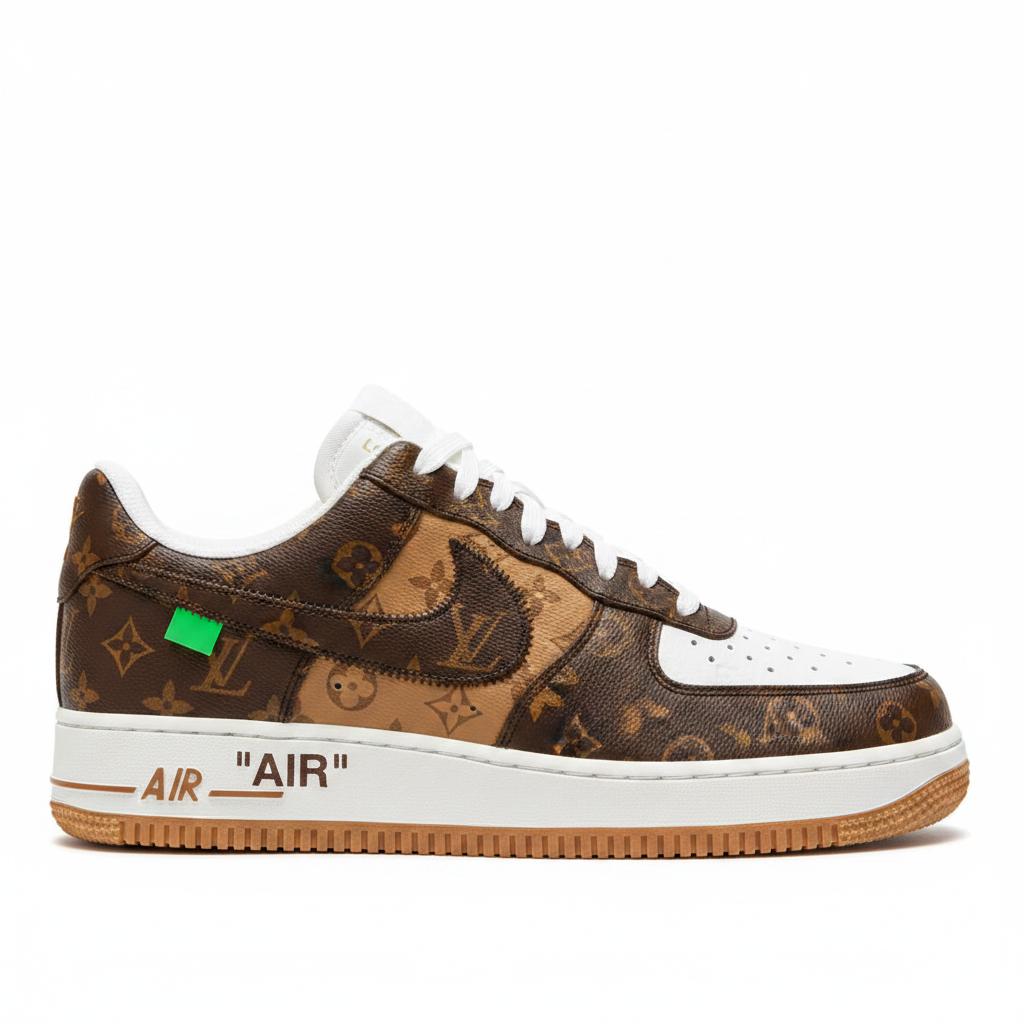 Louis Vuitton x Nike Air Force 1 - Brown