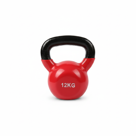 Cast-Iron Kettlebell 12kg front view white background