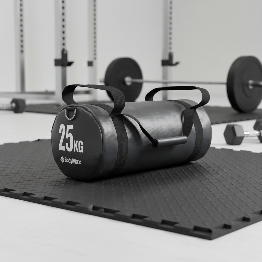 Gym Sandbag 25kg angled perspective view