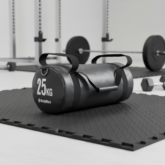 Gym Sandbag 25kg angled perspective view