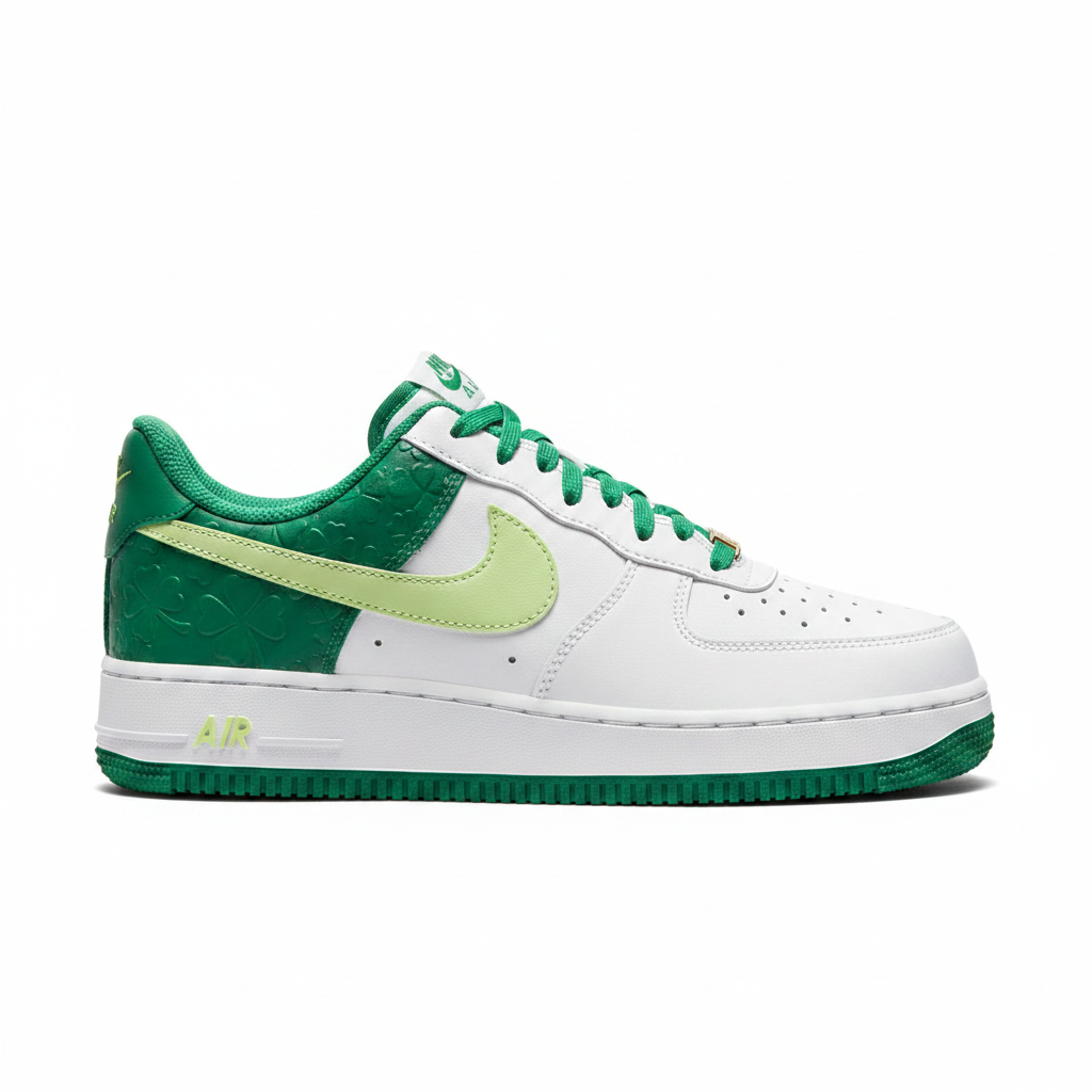 Nike Air Force 1 St. Patrick's Day - White