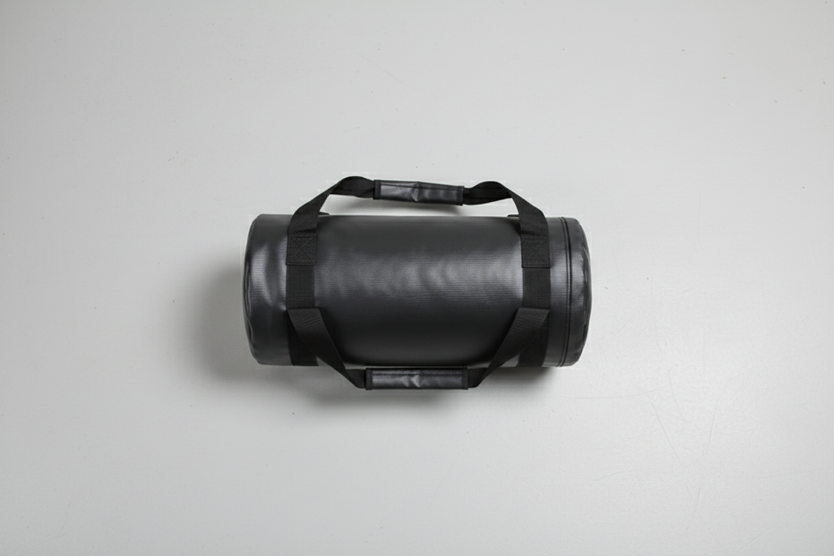Gym Sandbag 25kg top-down gym floor