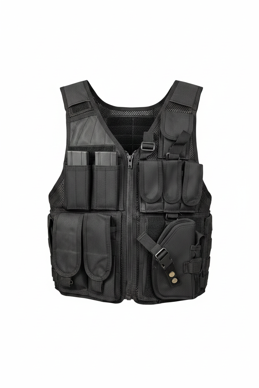 Tactical utility vest - studio shot