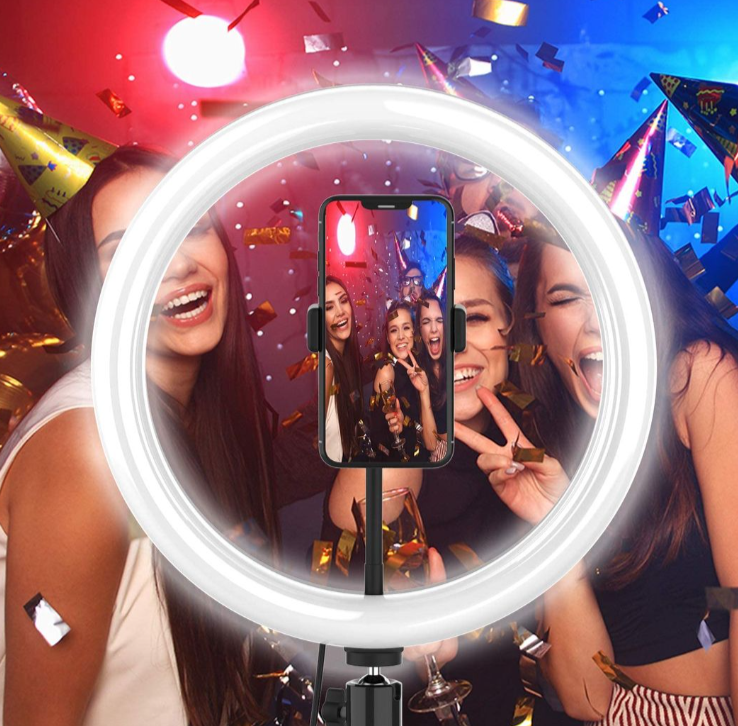 Ring Light with Tripod & Phone Holder